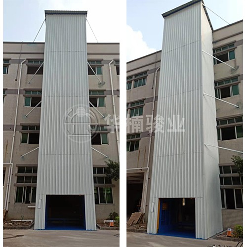 東莞市派美陳列道具公司安裝直頂式升降作業(yè)平臺