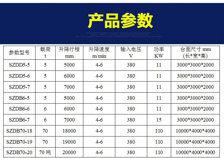 超重型升降機 大型貨車起重裝卸設(shè)備升降機